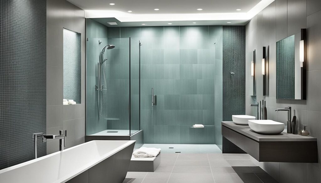 Modern bathroom tile ideas